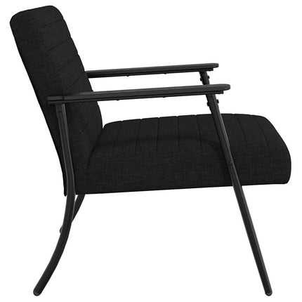 fåtölj Svart 59 x 75 x 78 cm tyg