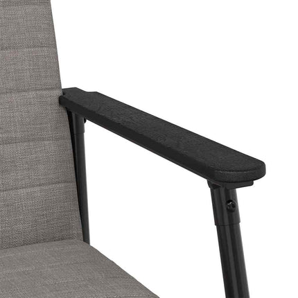 fåtölj Taupe 59 x 75 x 78 cm tyg