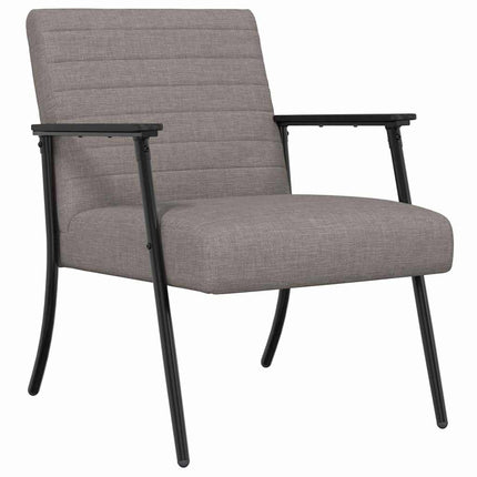 fåtölj Taupe 59 x 75 x 78 cm tyg
