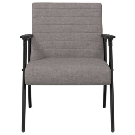 fåtölj Taupe 59 x 75 x 78 cm tyg