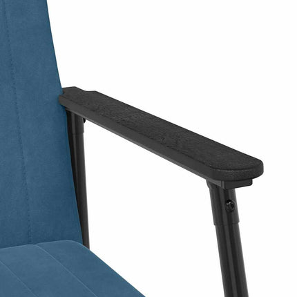 fåtölj Blå 59 x 75 x 78 cm Sammet
