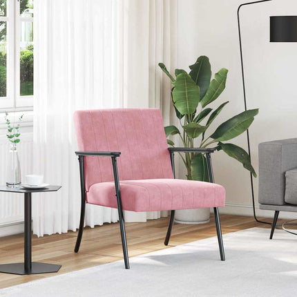 fåtölj Rosa 59 x 75 x 78 cm Sammet