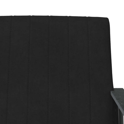 fåtölj Svart 59 x 75 x 78 cm Sammet