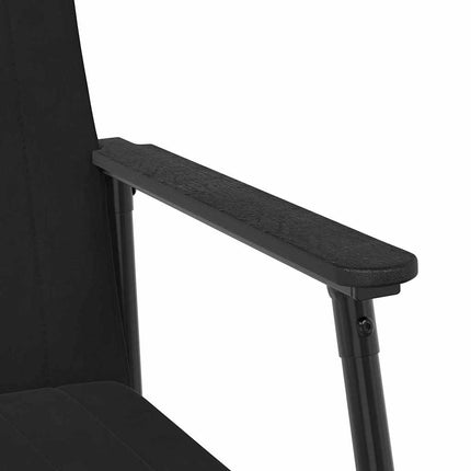 fåtölj Svart 59 x 75 x 78 cm Sammet