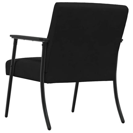 fåtölj Svart 59 x 75 x 78 cm Sammet