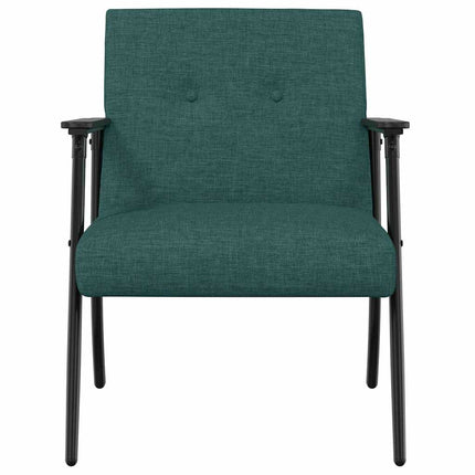 fåtölj Mörkgrön tyg