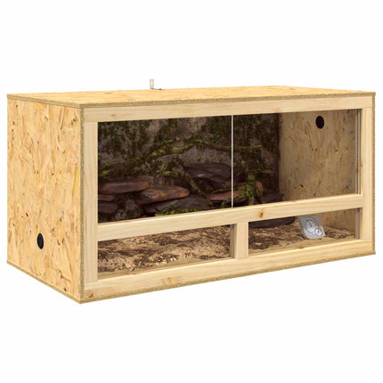 Terrarium Brun 100 x 50 x 50 cm OSB