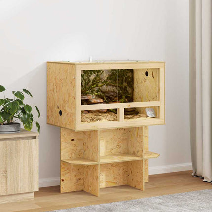 Terrarium Brun 80 x 50 x 50 cm OSB
