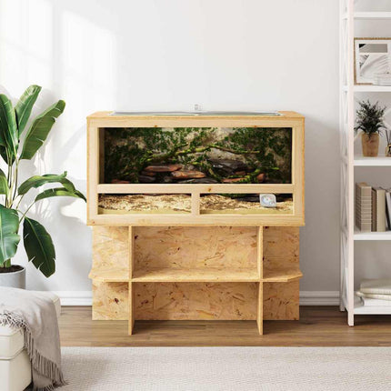 Terrarium Brun 100 x 50 x 50 cm OSB