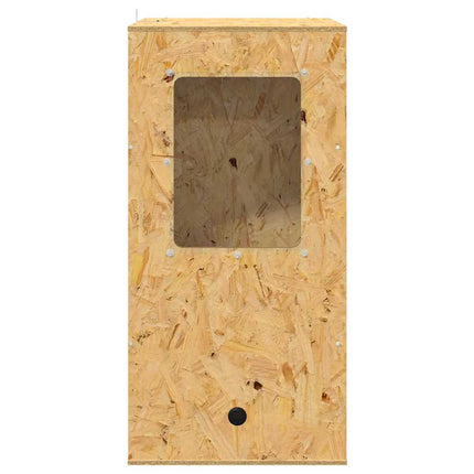Terrarium Brun 50 x 50 x 100 cm OSB