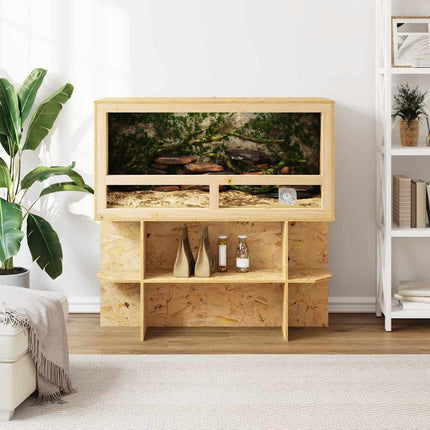 Terrariebas Brun 100 x 50 x 50 cm OSB