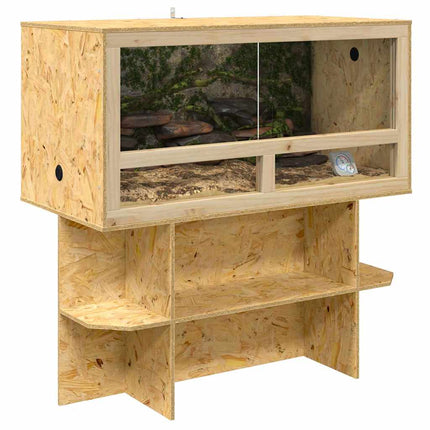 Terrariebas Brun 100 x 50 x 50 cm OSB