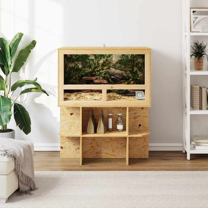 Terrariebas Brun 80 x 50 x 50 cm OSB