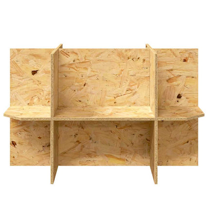 Terrariebas Brun 80 x 50 x 50 cm OSB