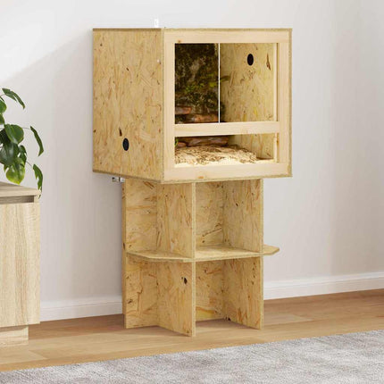 Terrariebas Brun 50 x 50 x 50 cm OSB