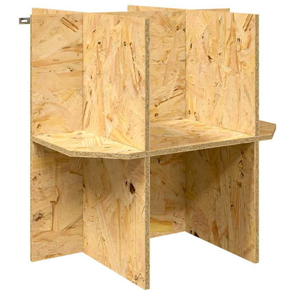 Terrariebas Brun 50 x 50 x 50 cm OSB