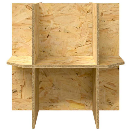 Terrariebas Brun 50 x 50 x 50 cm OSB
