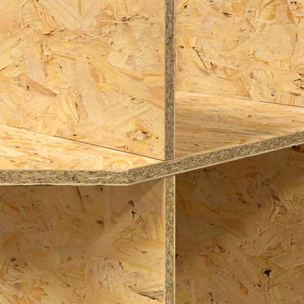 Terrariebas med hylla Brun 40 x 40 x 50 cm OSB