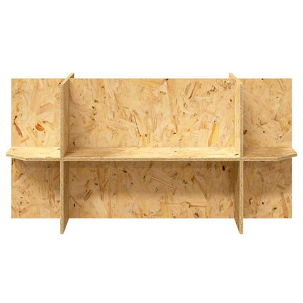 Terrariebas med hylla Brun 100 x 40 x 50 cm OSB