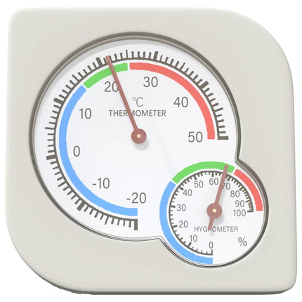 Termo Hygrometer Vit 7,5 x 7,5 x 1,2 cm ABS