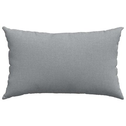 Sofakuddar 2 pcs Ljusgrå 50 x 30 cm tyg