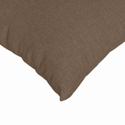 Sofakuddar 2 pcs Brun 50 x 30 cm tyg