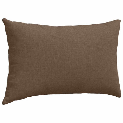 Sofakuddar 2 pcs Brun 50 x 30 cm tyg