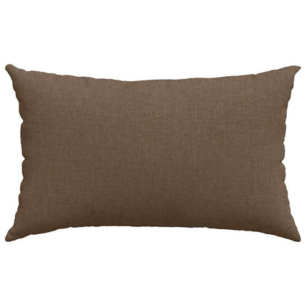 Sofakuddar 2 pcs Brun 50 x 30 cm tyg