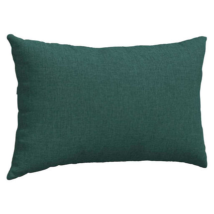 Sofakuddar 2 pcs Mörkgrön 50 x 30 cm tyg