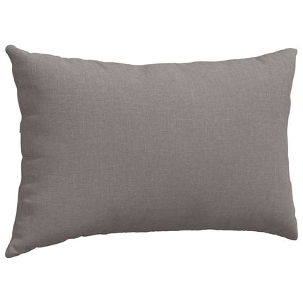 Sofakuddar 2 pcs Taupe 50 x 30 cm tyg