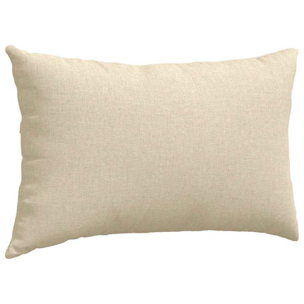 Sofakuddar 2 pcs Kräm 50 x 30 cm tyg