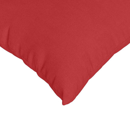 Sofakuddar 2 pcs Röd 50 x 30 cm tyg