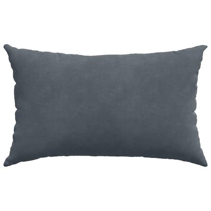 Sofakuddar 2 pcs Mörkgrå 50 x 30 cm Kordread tyg