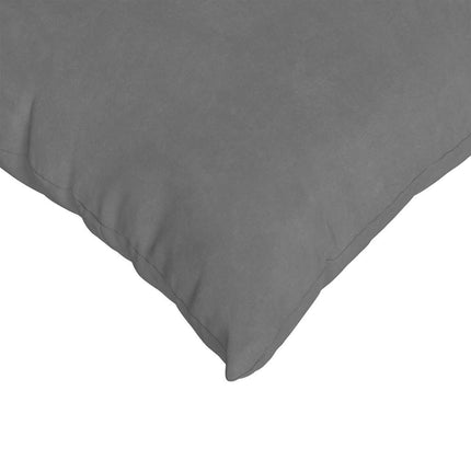 Sofakuddar 2 pcs Mörkgrå 50 x 30 cm tyg