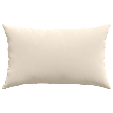 Sofakuddar 2 pcs Beige 50 x 30 cm tyg
