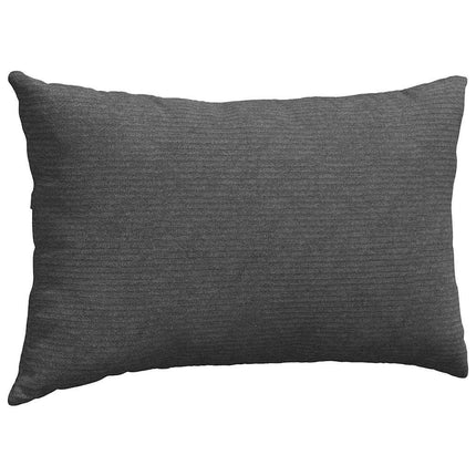 Sofakuddar 2 st Mörkgrå 50 x 30 cm Kordread tyg