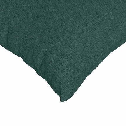Sofakuddar 2 pcs Mörkgrön 60 x 40 cm tyg