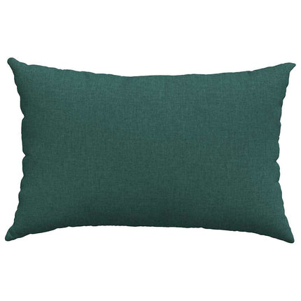 Sofakuddar 2 pcs Mörkgrön 60 x 40 cm tyg