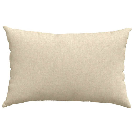 Sofakuddar 2 pcs Kräm 60 x 40 cm tyg