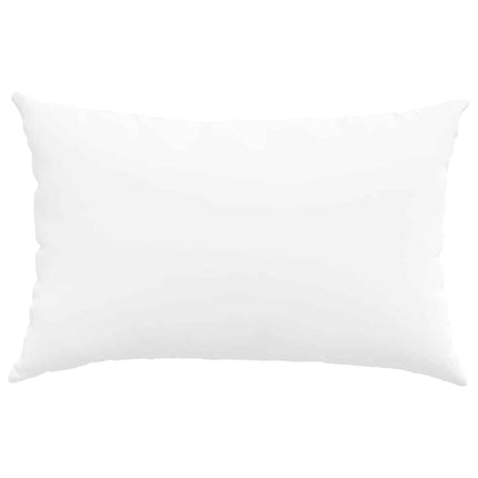 Sofakuddar 2 pcs Vit 60 x 40 cm tyg