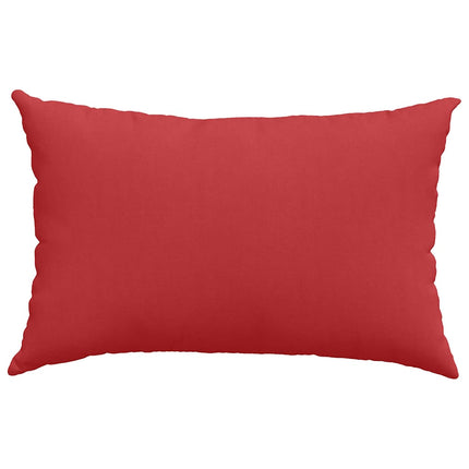 Sofakuddar 2 pcs Röd 60 x 40 cm tyg