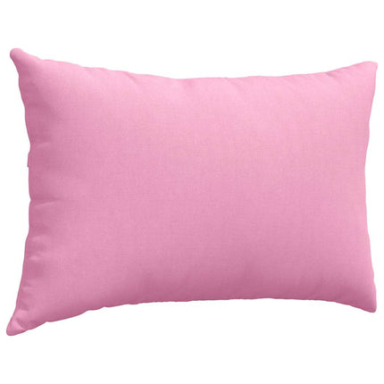 Sofakuddar 2 pcs Rosa 60 x 40 cm tyg