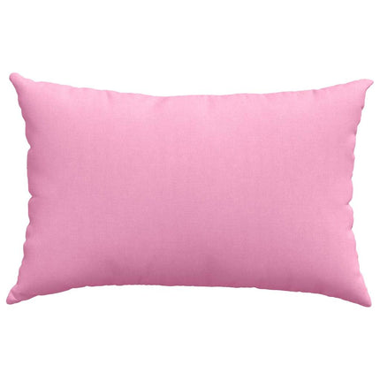 Sofakuddar 2 pcs Rosa 60 x 40 cm tyg
