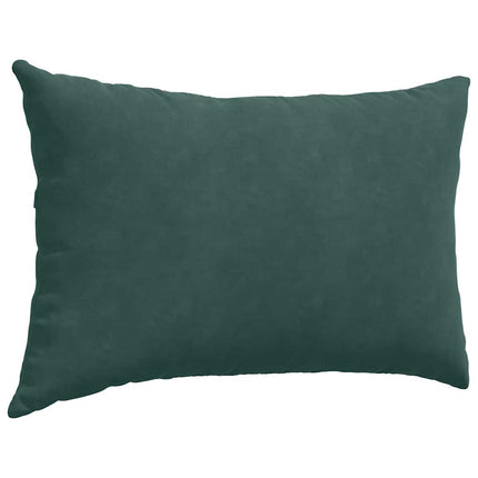 Sofakuddar 2 pcs Mörkgrön 60 x 40 cm Kordread tyg