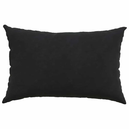 Sofakuddar 2 pcs Svart 60 x 40 cm Kordread tyg