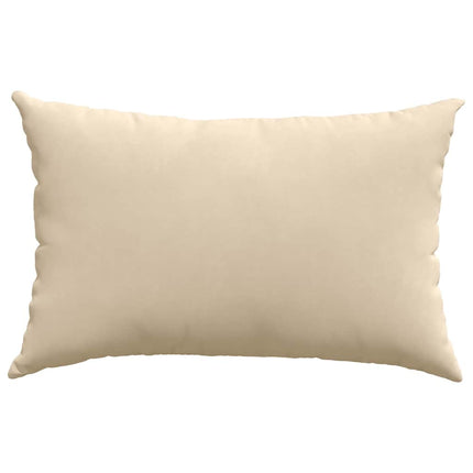 Sofakuddar 2 pcs Kräm 60 x 40 cm tyg