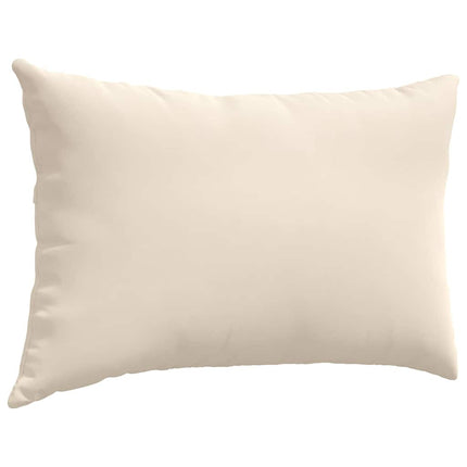 Sofakuddar 2 pcs Beige 60 x 40 cm tyg