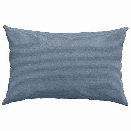 Sofakuddar 2 pcs Blå 60 x 40 cm Kordread tyg
