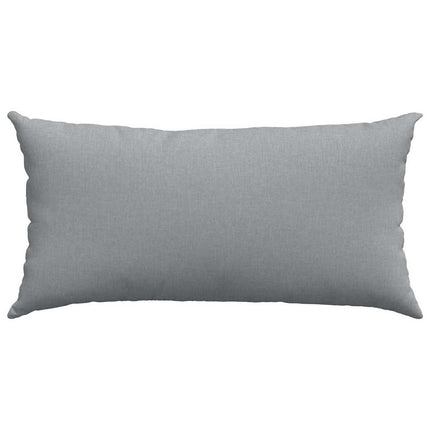 Sofakuddar 2 pcs Ljusgrå 80 x 40 cm tyg