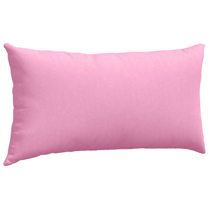 Sofakuddar 2 st tyg Rosa 80 x 40 cm